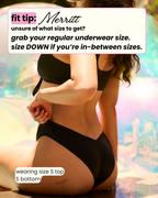 Merritt Dipped Cheeky Bikini Bottom