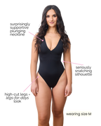 Bellows Plunge High-Cut One Piece