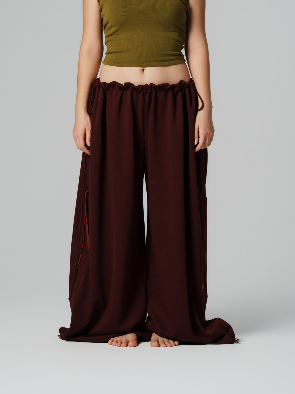 Royal Burgundy Amara Pants