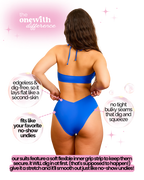 Jennings V-Cut High-Waisted Bikini Bottom