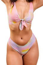 Jennings V-Cut High-Waisted Bikini Bottom | Limited Edition Colorway | FINAL SALE