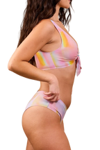 Jennings V-Cut High-Waisted Bikini Bottom | Limited Edition Colorway | FINAL SALE