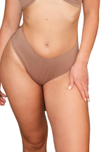 Jennings V-Cut High-Waisted Bikini Bottom