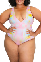 Bellows Plunge High-Cut One Piece | Limited Edition Colorway | FINAL SALE