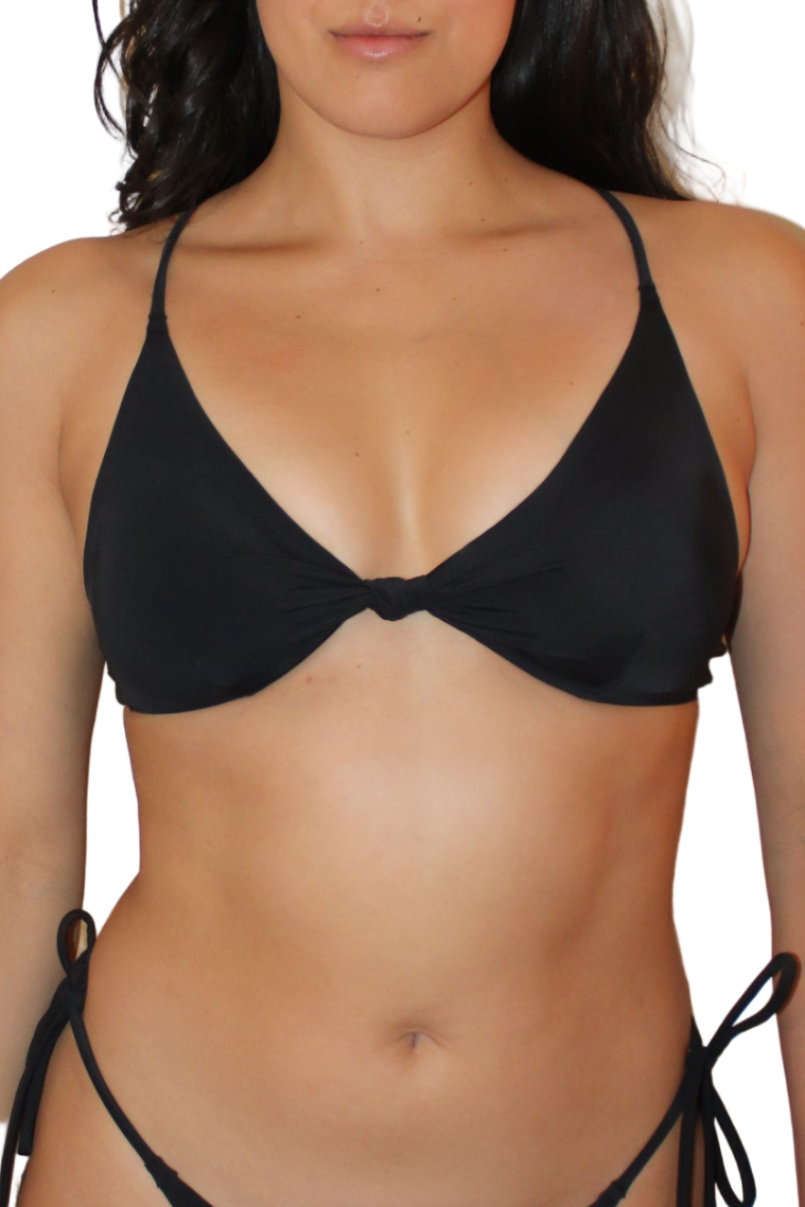 Melba Knot Front Adjustable Back Bikini Top